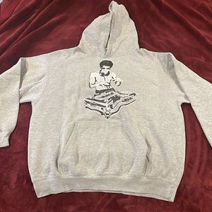 DJ cool gray hoodie